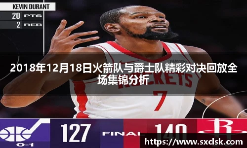 2018年12月18日火箭队与爵士队精彩对决回放全场集锦分析